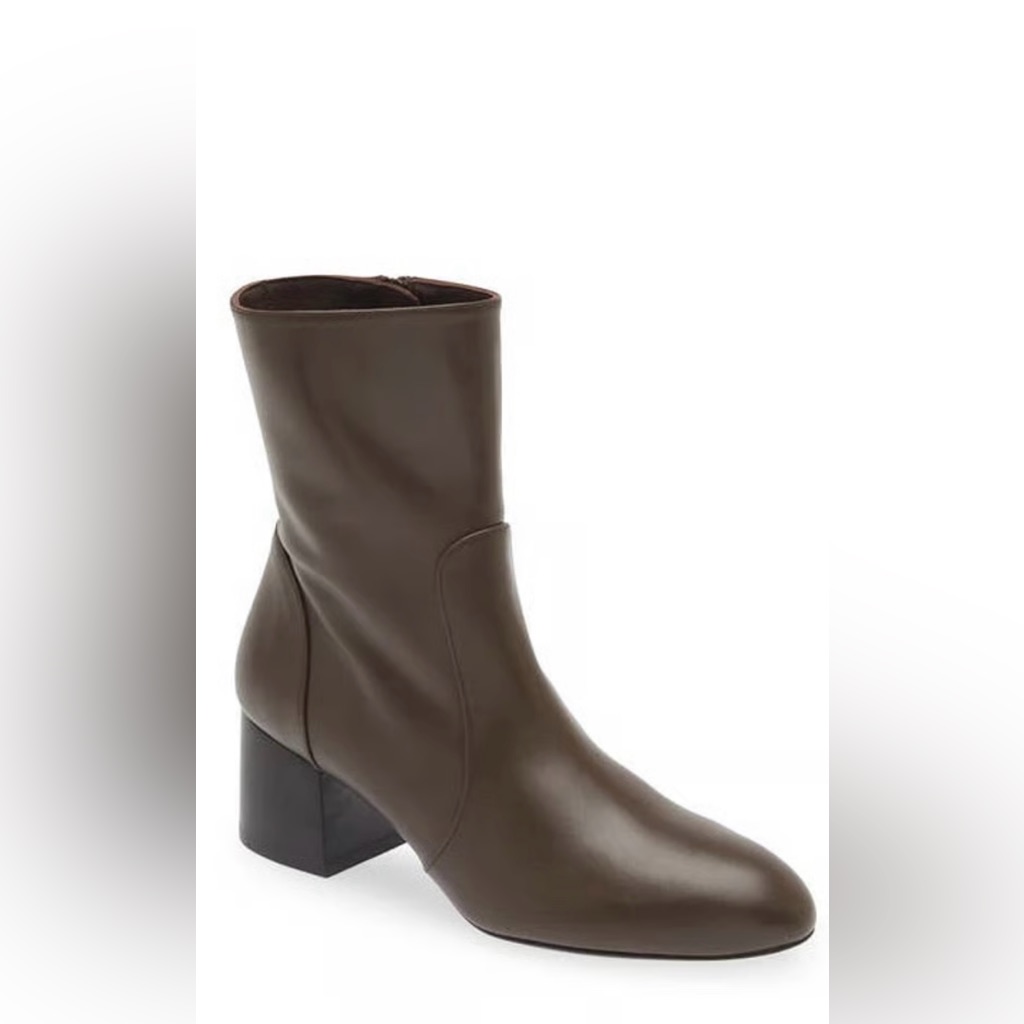Stuart Weitzman Brown Ankle Booties